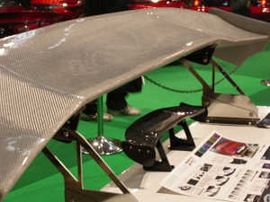Silver Carbon GT Wing
